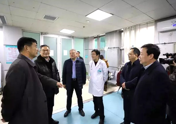 副市长刘贤军到临沂市人民医院调研冬季流感患儿就医情况